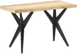 vidaXL tömör mangófa étkezőasztal 120 x 60 x 76 cm (323560)