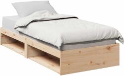 vidaXL kanapéágy ágy matrac 100x200 cm tömör fa fenyőfa (859238)