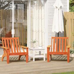 vidaXL Kerti adirondack székek 2 db viaszbarna 75x77x77 cm (859334)