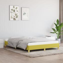 vidaXL zöld szövet ágykeret matrac nélkül 140 x 190 cm (346817) - vidaxl