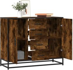 vidaXL sonoma tölgy színű szerelt fa tálalószekrény 92 x 35 x 76 cm (3300827)