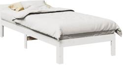 vidaXL fehér tömör fenyőfa ágy matrac nélkül 90 x 200 cm (859233)