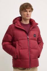 Calvin Klein rövid kabát férfi, piros, téli, K10K113476 - burgundia L