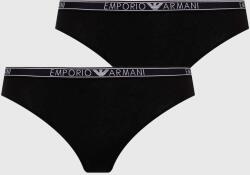 Emporio Armani Underwear bugyi 2 db fekete, 163334 4F223 - fekete XS