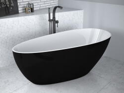 Besco Cada freestanding Besco Goya 160x70cm black&white (Goya16070BLK)