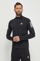 Adidas futós felső Own the Run fekete, nyomott mintás, IN1490 - fekete L