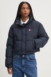 Tommy Jeans pehelydzseki női, sötétkék, téli, oversize, DW0DW18820 - sötétkék L