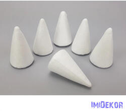  Polisztirol kúp 6cm 6db/csomag - imidekor