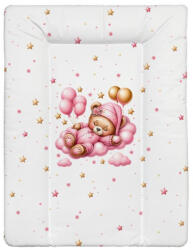  Color Pelenkázó lap Puha, körbe párnázott, rózsaszín pizsamás maci 50 * 70 cm - babybear