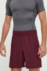 Under Armour edzős rövidnadrág bordó, férfi - burgundia S