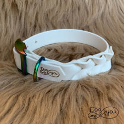Dog And You BioThane® kutya nyakörv fonott "Pandora" style 16mm (Biothanefonottnyakorv16mm)