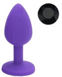 Guilty Toys Dop Anal Silicone Buttplug, Small, Purple/Black, Guilty Toys