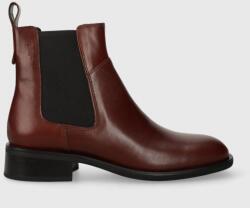 Vagabond Shoemakers bőr bokacsizma SHEILA piros, női, lapos talpú, 5635.201. 27 - piros Női 37