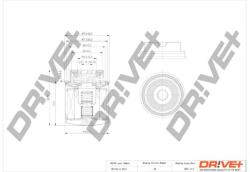 DRIVE+ Filtru ulei DRIVE+ DP1110.11. 0113