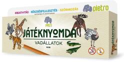  Játéknyomda- Vadállatok- 18 db-os