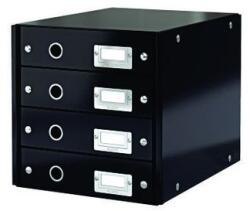 Leitz Suport documente cu 4 sertare negru carton laminat Leitz (ESS60490095)