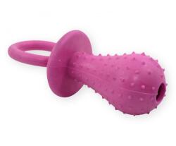 PET NOVA TPR Játék kutyáknak - rózsaszín cumi, 14cm