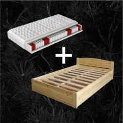  Henrik fenyő ágyneműtartós ágy + Orfeusz 90x200 matraccal