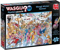 Jumbo Wasgij Mystery - Téli olimpia 1000 db-os (25012)