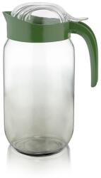 LUXPLASTIC IRIS C-00490 Rainbow zöld üvegkancsó 1.000ml (C-00490) - bestbyte