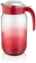 LUXPLASTIC IRIS C-00476 Rainbow piros üvegkancsó 1.000ml (C-00476) - bestbyte