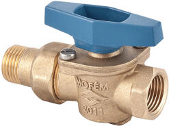 MOFÉM AHA golyóscsap, 3/4" KB + toldat (113-0026-00)