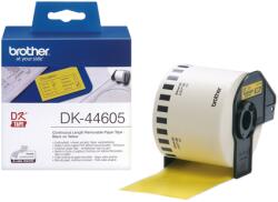 Brother DK-44605 sárga eredeti öntapadós címke 62mm (DK44605)