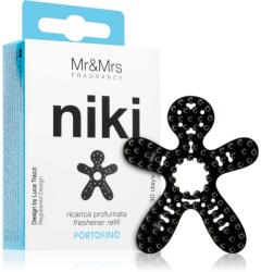 Mr&Mrs Fragrance Niki Portofino parfum pentru masina rezervă 1 buc