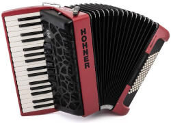 Hohner tangóharmonika BRAVO myColor III 72 Sunset Red Violet