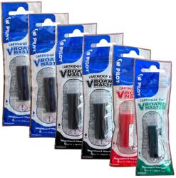 Pilot Set 6 rezerve markere whiteboard Pilot Vboard Master (1R+1V+2A+2N) (EAN-019003)