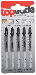 TopTrade fűrészlap dekopírfűrészhez, T101D, 100 mm, fa, 5 db-os kiszerelés