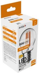 Avide Led Filament Mini Globe 6.5W E27 Nw 4000K High Lumen (ABLFMG27NW-HL-6.5W)