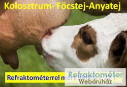 Labornite KOLOSZTRUM Refraktométer RHB-32SG ATC | Egészséges borjú, biztos kezdet