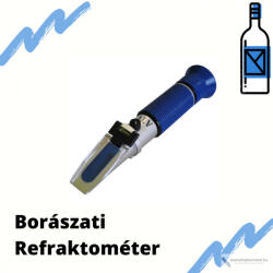 Labornite RHBS-32ATC OE borászati refraktométer - Három skála, egyetlen eszközben, magyar mustfokkal!