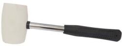 TopTrade gumikalapács, fehér, fém nyéllel, profi, átmérő: 65 mm / 680 g, profi