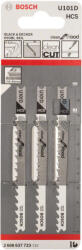 Bosch 2608637723 Szúrófűrészlap Clean for Wood U 101 D 3db (2608637723)