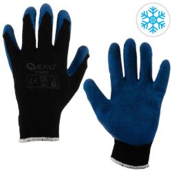 GEKO téli munkavédelmi kesztyű pamut latex bevonattal 8 G73595 (G73595)