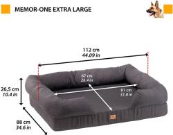 Ferplast fekhely kutyák részére MEMOR ONE XL