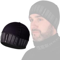 inSPORTline Fényvisszaverő sport sapka inSPORTline Terrades L/XL fekete (27421-LXL)