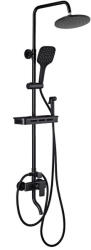  Niagara MattBlack komplett zuhanyrendszer TT-1103