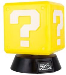  LED dekoráció , éjjeli lámpa , asztali lámpa , 3D hangulatvilágítás , Block , 10 cm , 2db AAA , Super Mario (Super Mario Block)