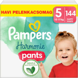 Pampers Harmonie Pants bugyipelenka 5, 12-17 kg, HAVI PELENKACSOMAG 144 db
