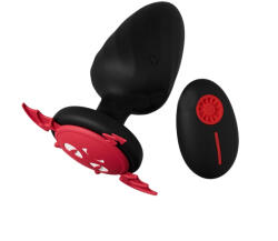 WES Vibrator Bat Wings Led Black Vibrator