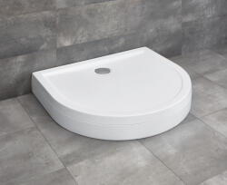Radaway Delos P íves akril zuhanytálca U forma 1000x900 mm ajándék szifonnal, fehér 4Z19150-03N (4Z19150-03N)
