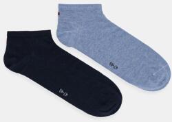 Tommy Hilfiger zokni 2 pár sötétkék, férfi, 342023001 - sötétkék 47/49 - answear - 3 390 Ft