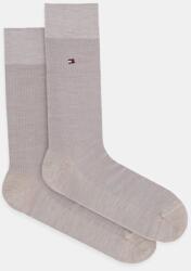 Tommy Hilfiger gyapjú zokni bézs, 701228790 - bézs 41/42