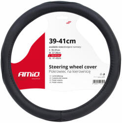 Amio Kormányvédő L Ø 39-41 cm ökológiai bőr - AMIO - topboxauto - 3 120 Ft