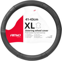 AMiO Kormányvédő XL Ø 41-43 cm bőr - AMIO - topboxauto - 5 970 Ft