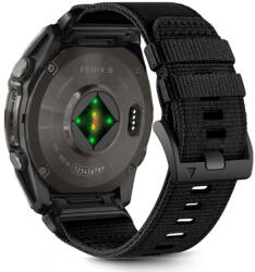 Tech-Protect Nylon Classic szíj Garmin Fenix 5x / 5x Plus / 6x / 6x Pro / 7x / 8 51mm, black