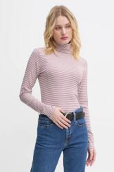 Levi's hosszú ujjú női, garbónyakú, piros, A8769 - rózsaszín L